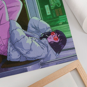 Plagát Dievča v metre