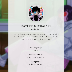 Poster Futuristická postava