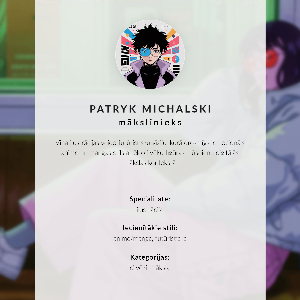 Poster Futuristická postava