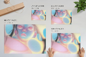 Poster Futuristická postava