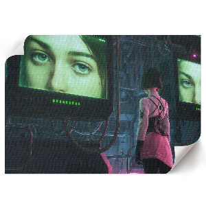 Plagát na stenu Futuristická technológia