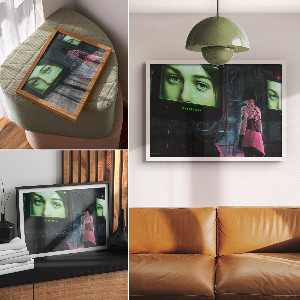 Plagát na stenu Futuristická technológia