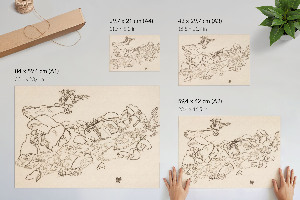 Poster Horský potok