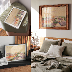 Plagát na stenu Výhľad na mesto